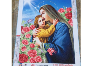 KHUNG TRANH TÌNH YÊU ĐỨC MẸ