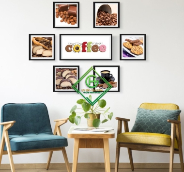 COMBO 7 khung ảnh dán tường