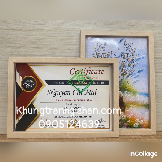 khung bằng khen mẫu 103 KEM
